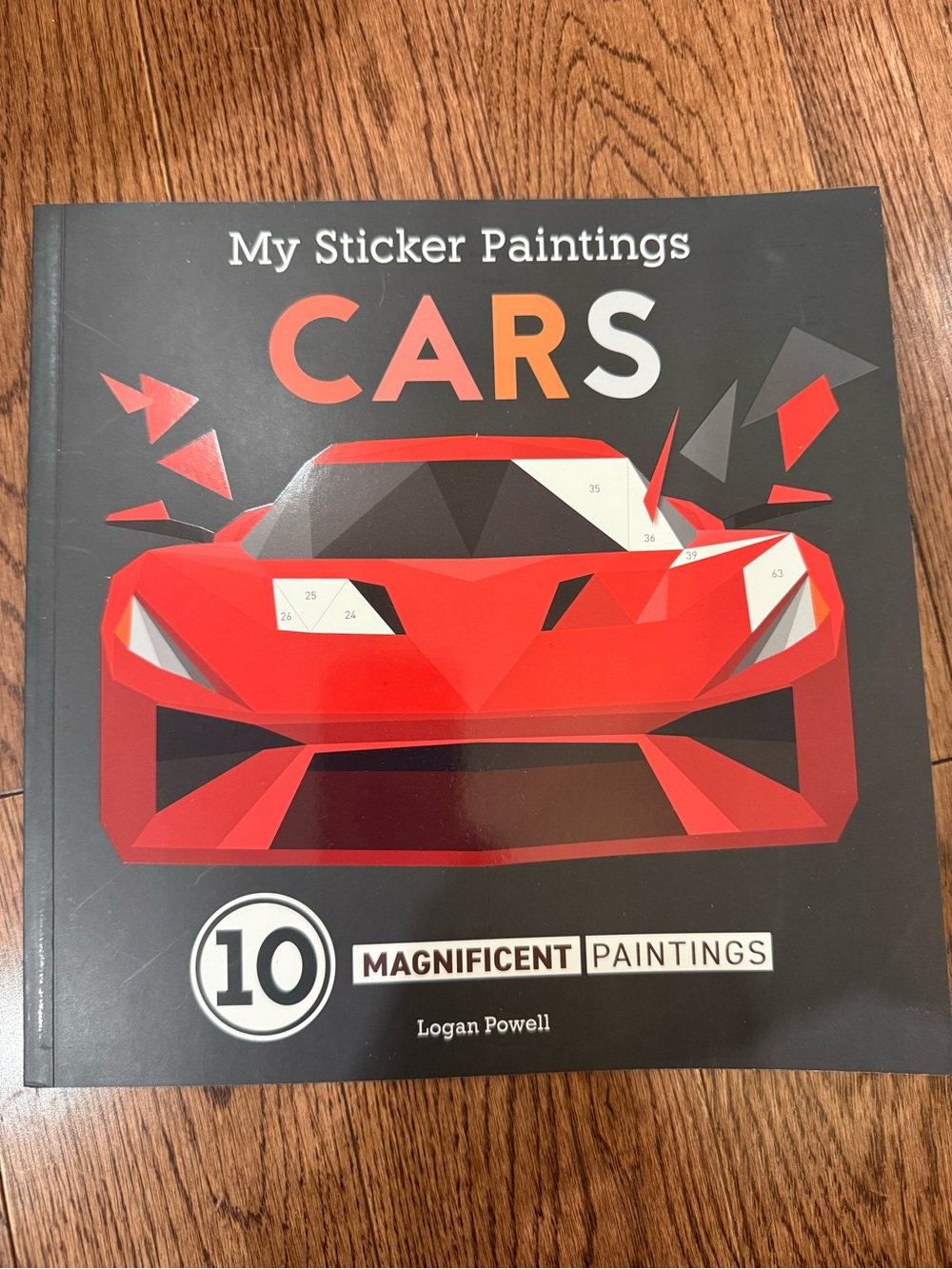 My Sticker Paintings Cars NWOT - Kids Sticker Activity book